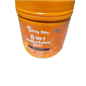 Zesty Paws 8-in-1 Multivitamin Bite for Dogs Chicken Flavor-90 Count